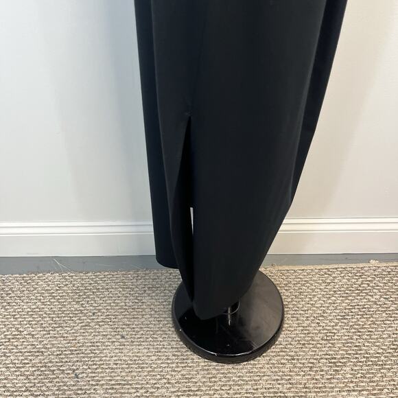 J. Jill Wearever Skirt Womens sz M Black Long Straight Stretch Jersey Smooth Fit - Picture 5 of 7